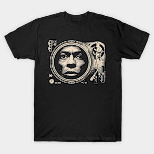 Vinyl Record Miles Davis Jazz T-Shirt